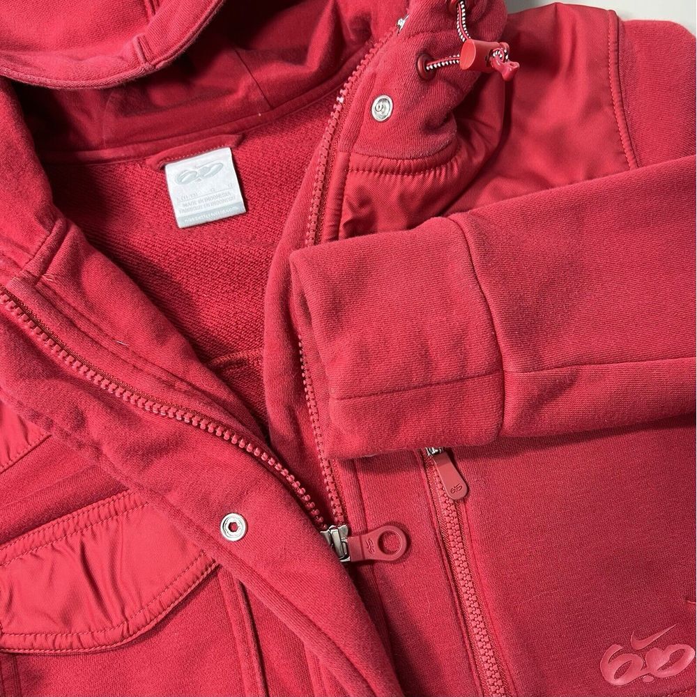 Nike 6.0 Skateboarding Jacket Womens Large Red 427275 Hoodie Gorpcore Athleisure
